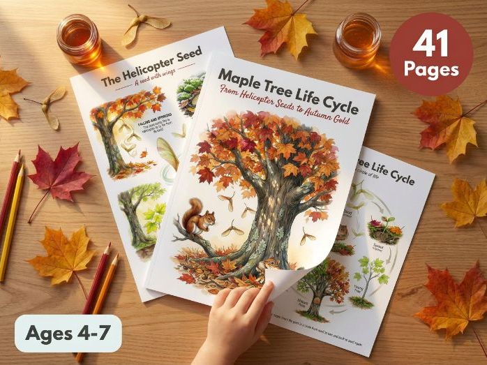 Tree Life Cycle - Maple and Seasons KS1