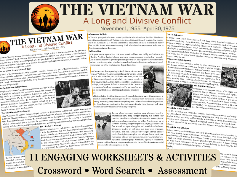 Vietnam War – Nonfiction Reading | KS3