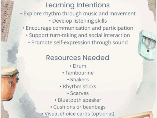 Feel the Beat | Music, Rhythm & Movement Session | ASN & SEND Resource