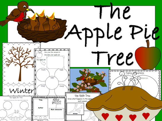 The Apple Pie Tree book companion and sequencing- Autumn