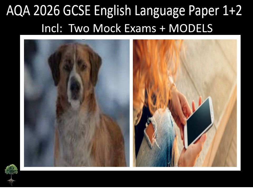 Two AQA 2026 GCSE English Language Paper 1 & 2 Mock | Models