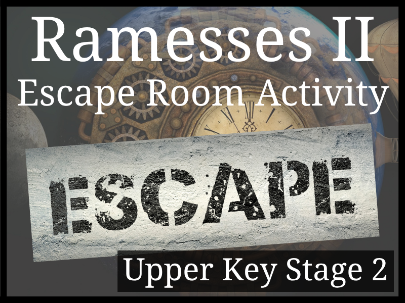 Ramesses II Escape Room Activity