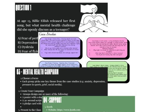 Mental Health Lesson