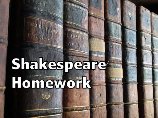 Shakespeare Homework