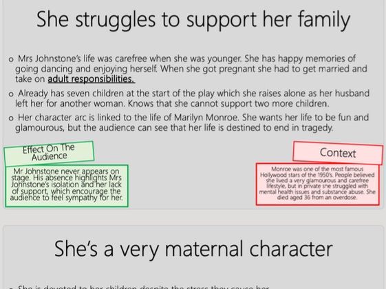 Blood Brothers - Character & Performance