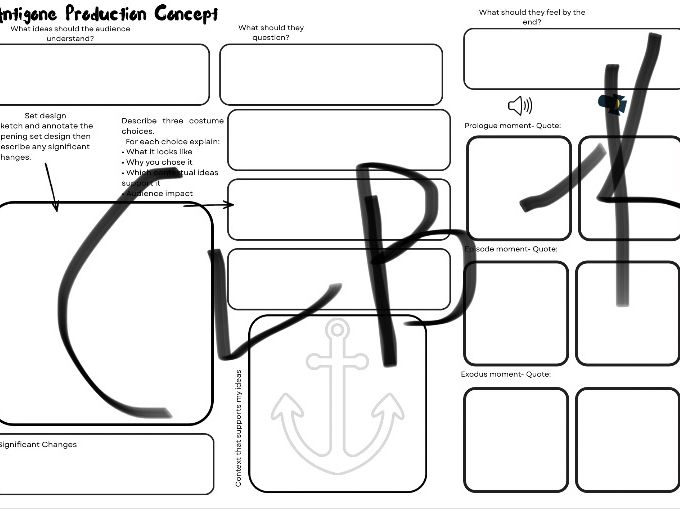 Antigone Production Concept