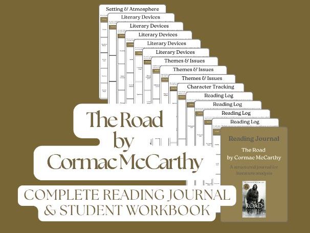 The Road by Cormac McCarthy – Complete Reading Journal & Study Guide