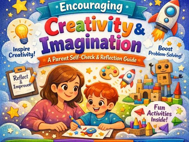 Encouraging Creativity & Imagination: A Parent Self-Check Checklist
