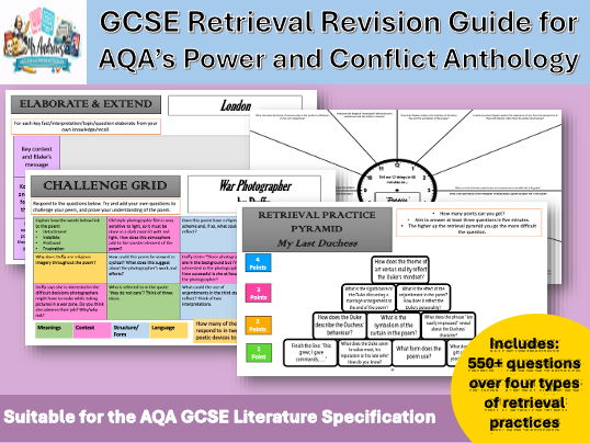 Power & Conflict Retrieval Revision Booklet