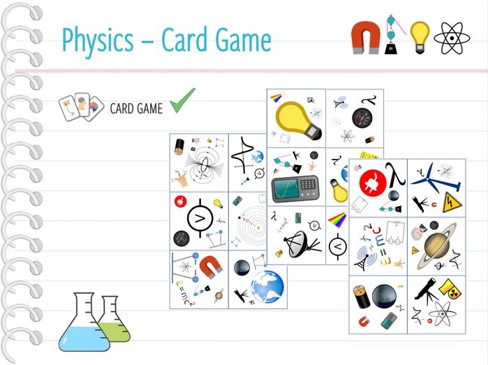 Physics - Card game | Teaching Resources