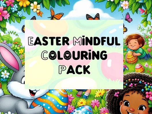 Easter Mindful Colouring  Pack- 10 images
