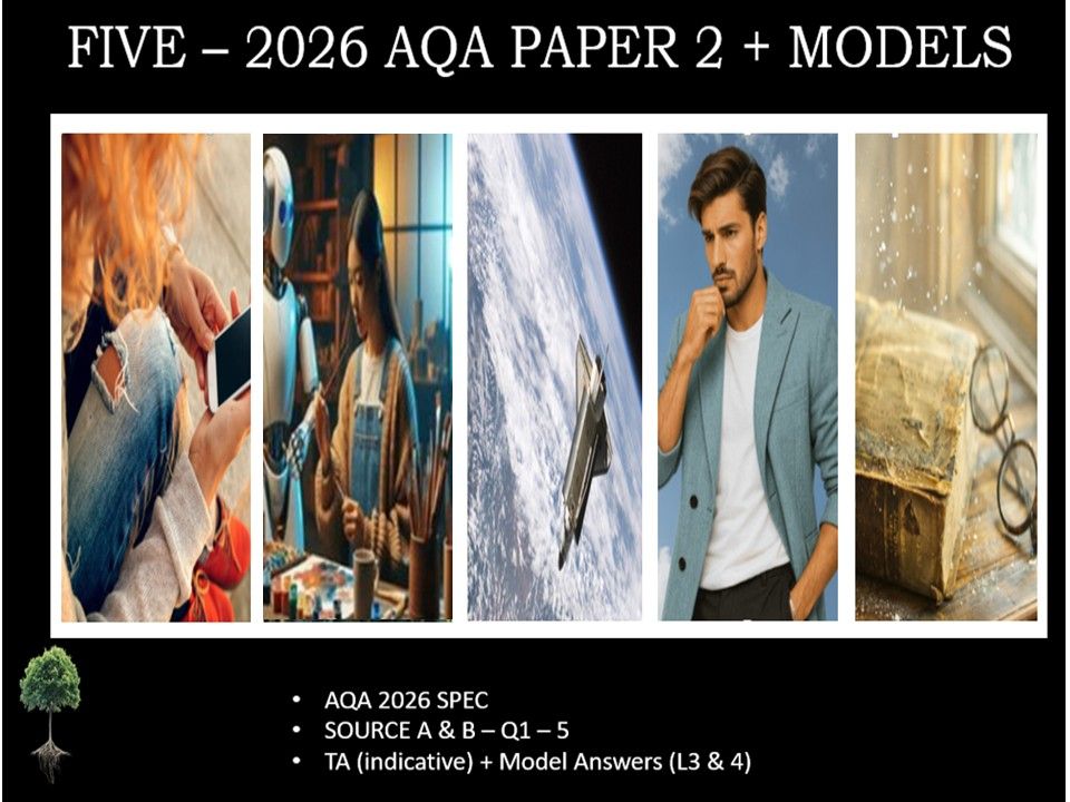 FIVE - AQA PAPER 2 | 2026 FULL MOCKS | MODELS