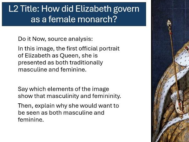 GCSE AQA Elizabethan England, 1568-1603 1.2 - Elizabeth's Government