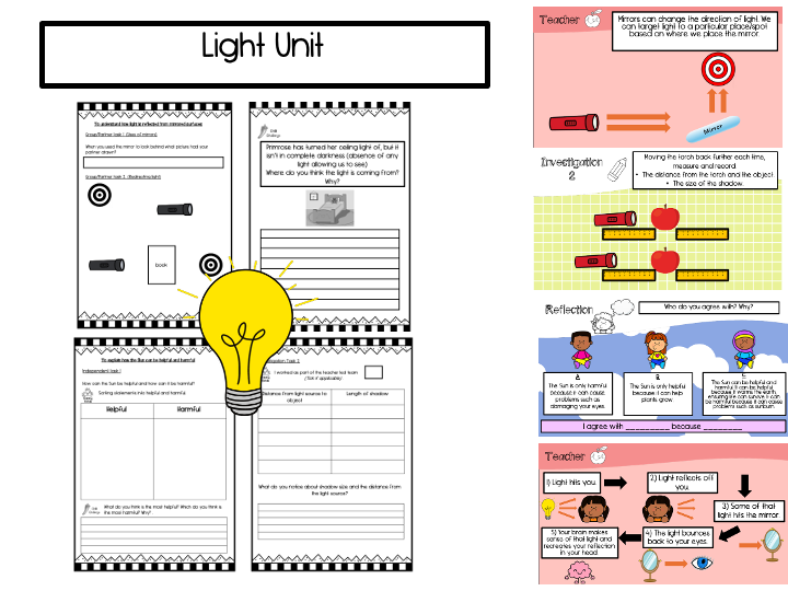 Year 3 Light Unit