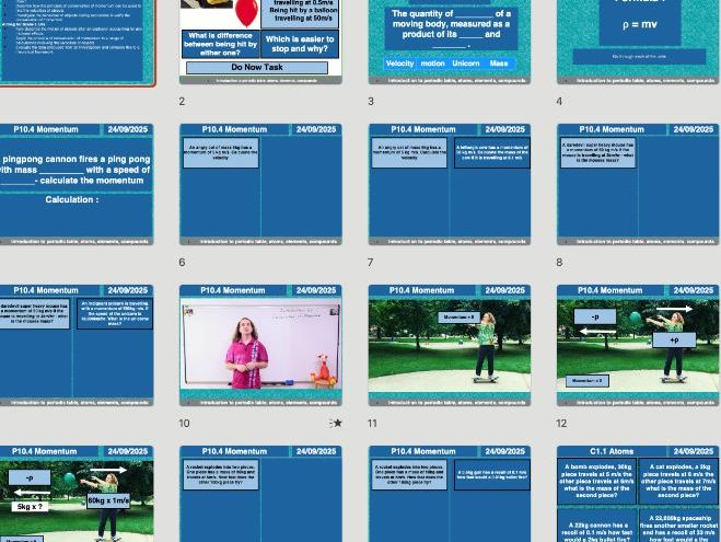 AQA Physics P10.4 – Momentum (Updated 2025 | Editable Lessons, Worksheets & Answers + Free AI Long-A