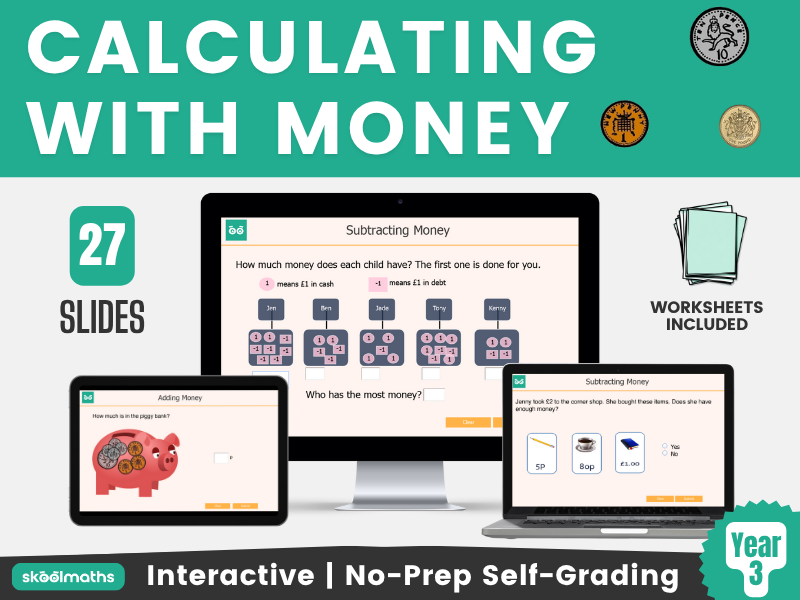 Calculating with Money - Year 3