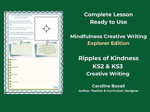 Mindfulness Writing | Ripples of Kindness KS2/3