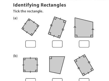 Identifying Rectangles | Teaching Resources