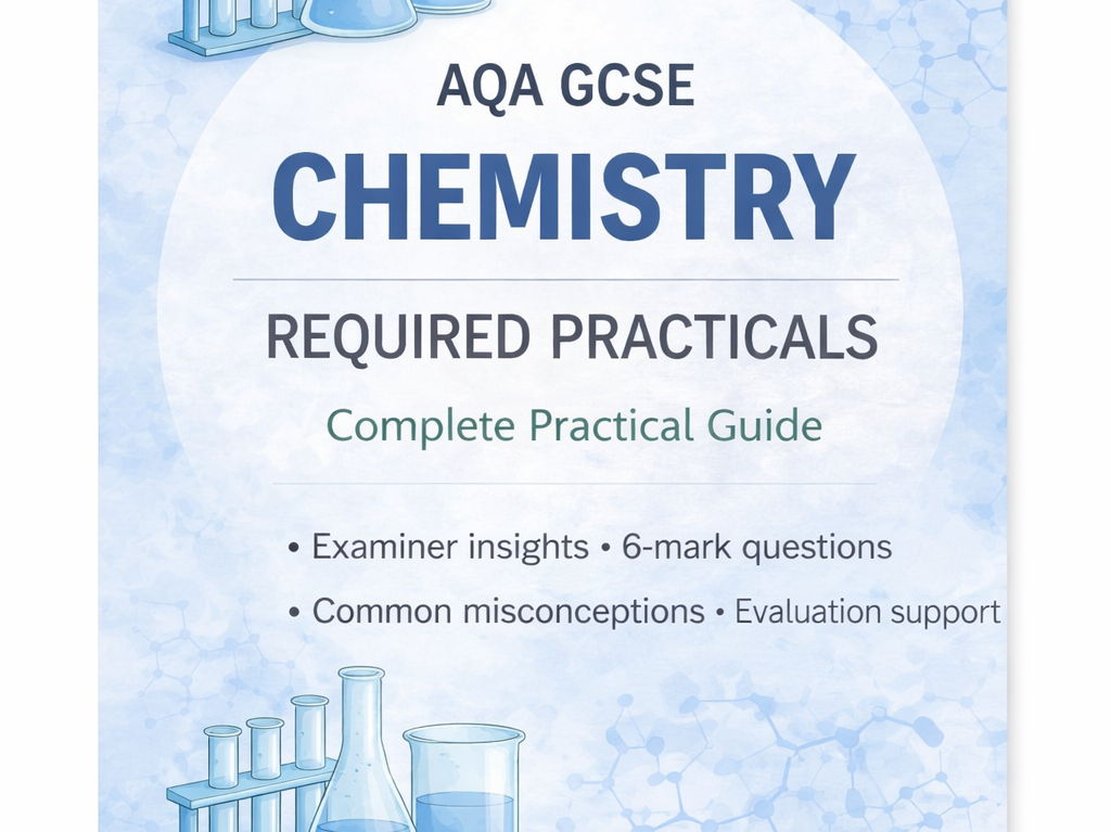 AQA GCSE Chemistry Required Practicals Bundle