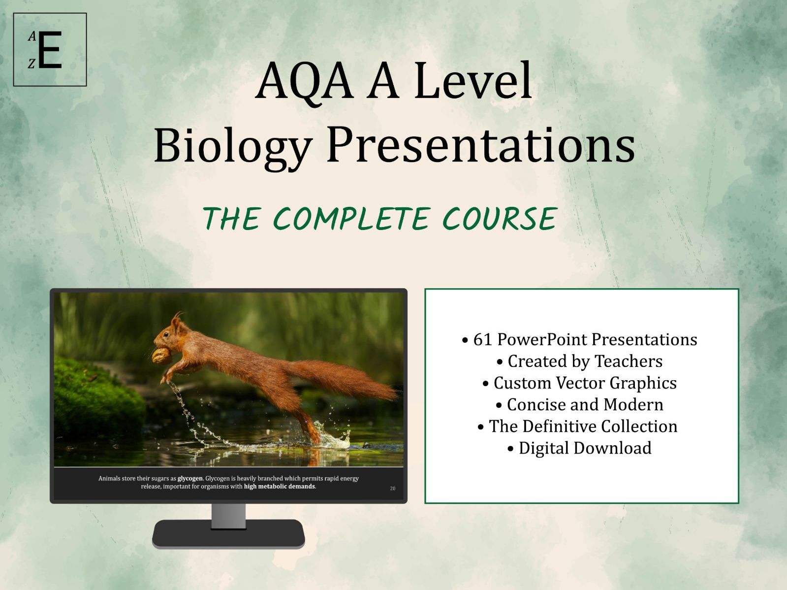 AQA A Level Biology Presentations - The Complete Course