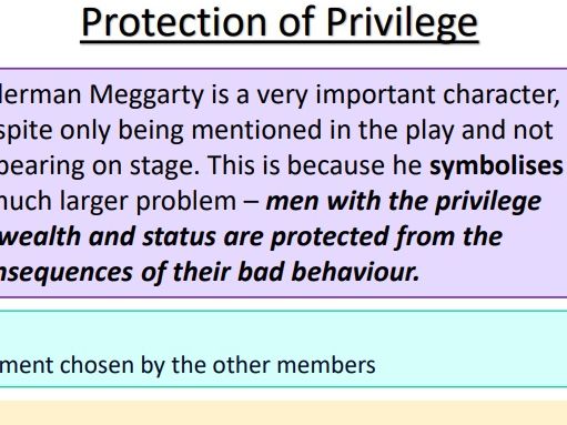 An Inspector Calls Revision Guide