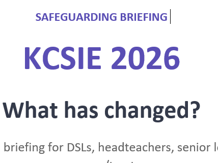 KCSIE 2026- What Has Changed? DSL & School Leader Briefing
