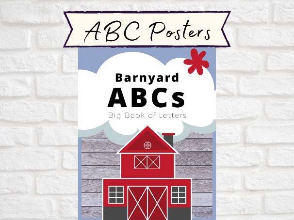 Barnyard ABC Posters