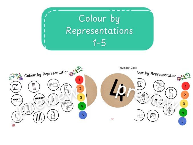 Colour by Representations 1-5