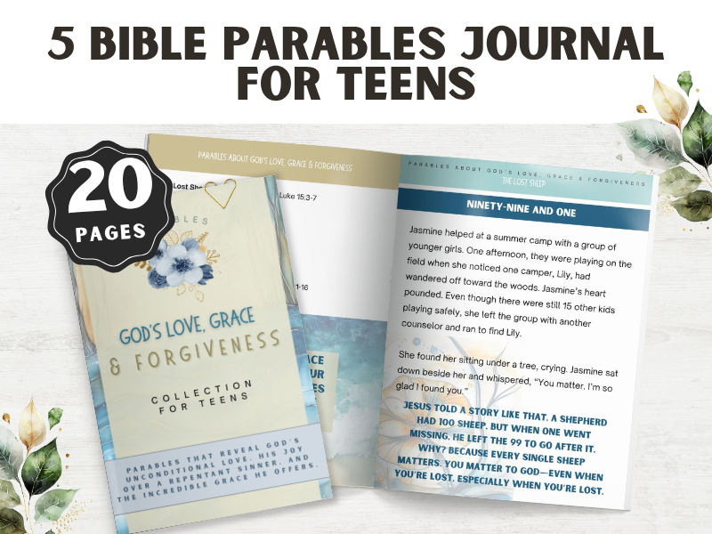 5 Bible Parables for Teens Printable