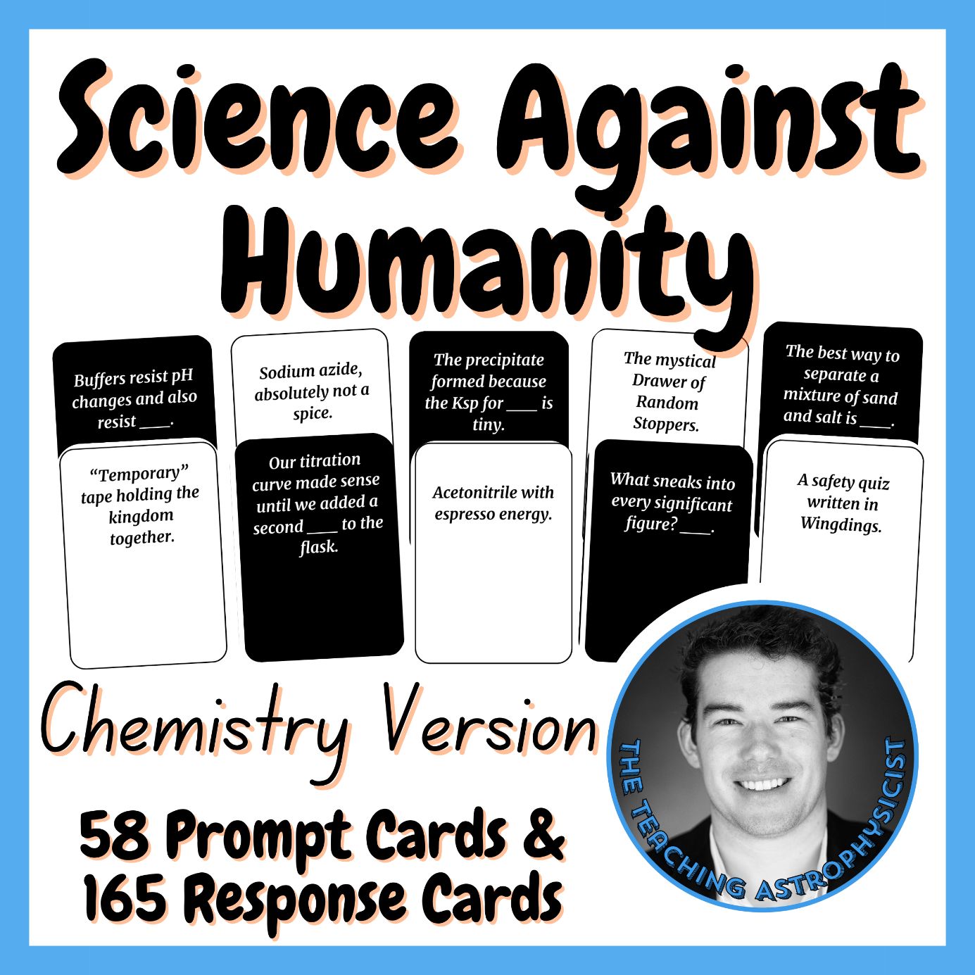 Science Against Humanity | Chemistry Biology Physics | Review Card Game Complete