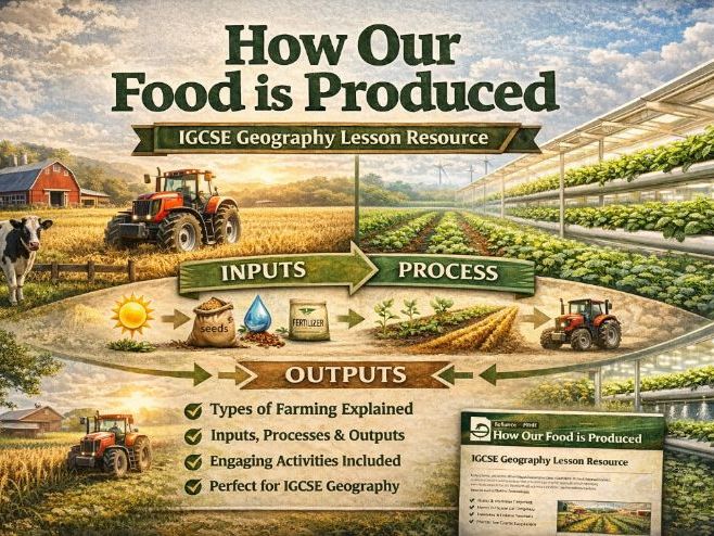How our Food is Produced - IGCSE Geography (First Exams 2027 - Resource Provision)