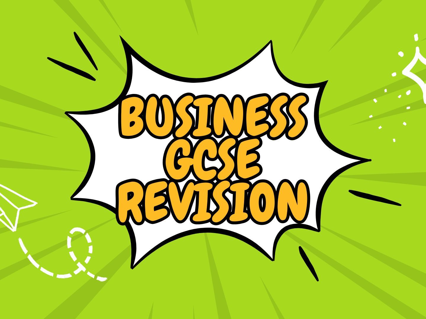 End of topic "Game show" style revision EdExcel Business