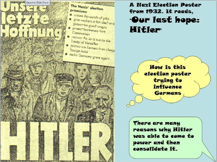 Hitler Rise To Power Teaching Resources