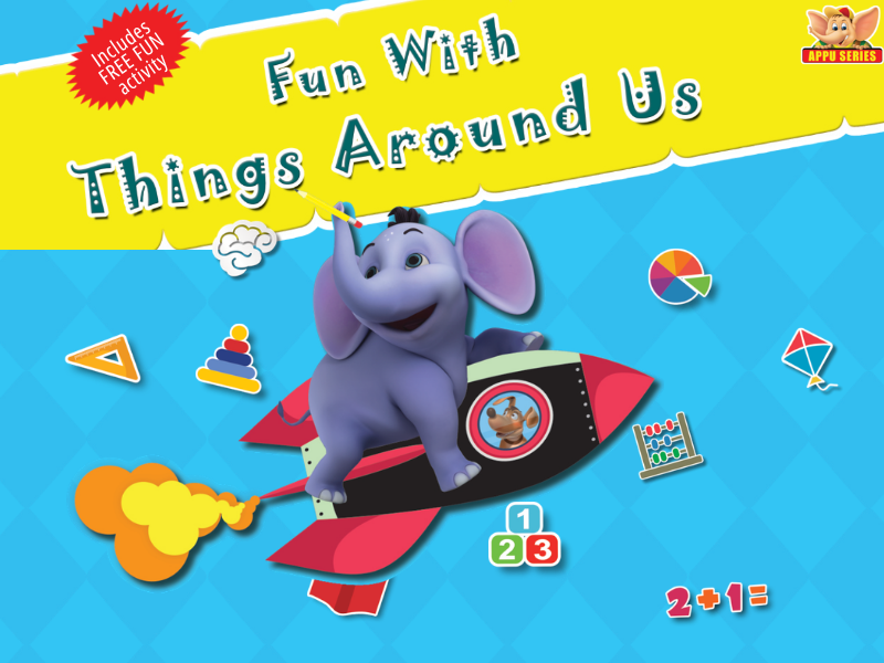 Environmental Awareness Activity Book - Fun with Things Around Us