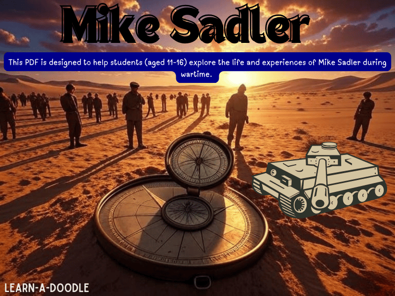 Mike Sadler & Secrets of War: Open-Ended Questions for Discussion & Reflection