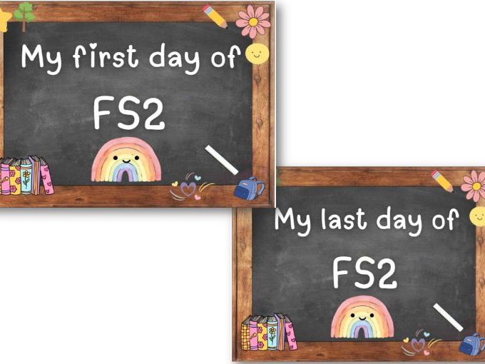 First Day of FS2 Sign