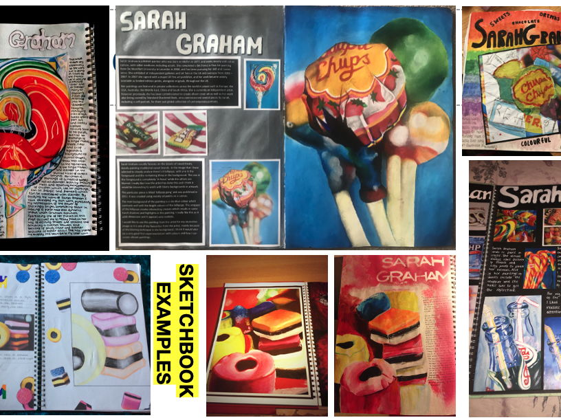 GCSE Art Theme Support: 47 Artists with Images + Prompts (49 Slides)