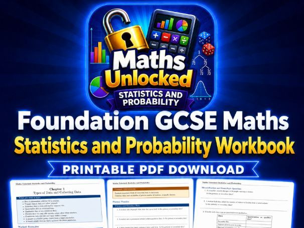 GCSE Foundation Statistics and Probability Workbook