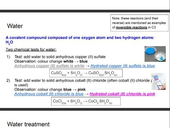 CIE IGCSE Coordinated Sciences C11: Air and water