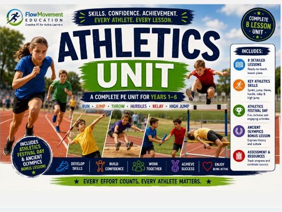Athletics PE Unit | Years 1–6