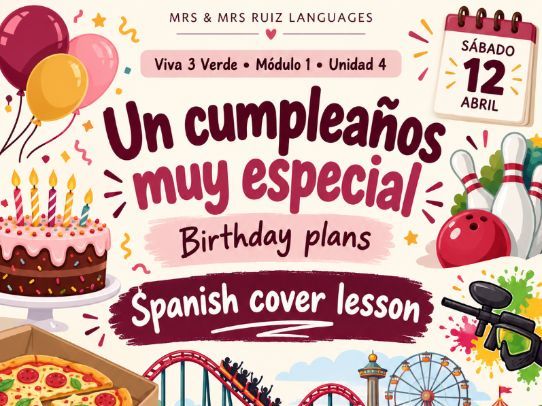 Viva 3 Verde Module 1 Unit 4 – Un cumpleaños muy especial