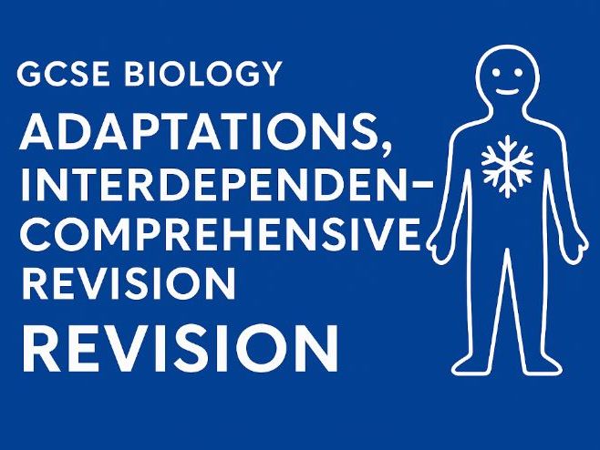 GCSE  Adaptations, Interdependence, Competition
