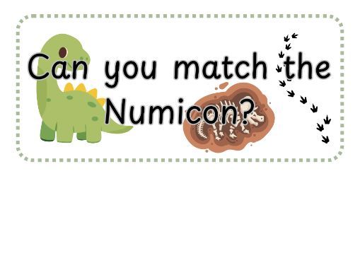 Dinosaur Counting Provision Activity