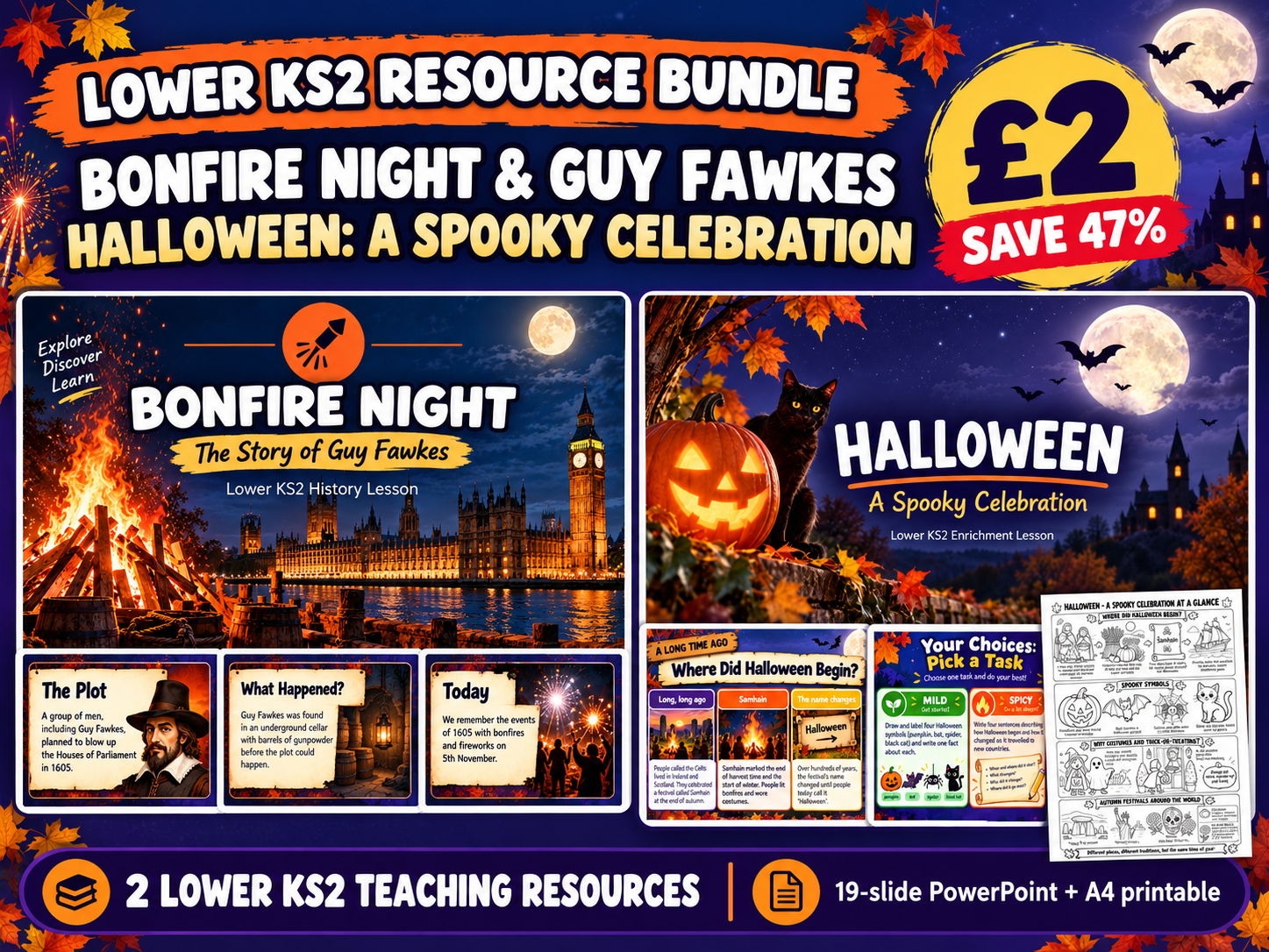 Halloween & Bonfire Night LKS2