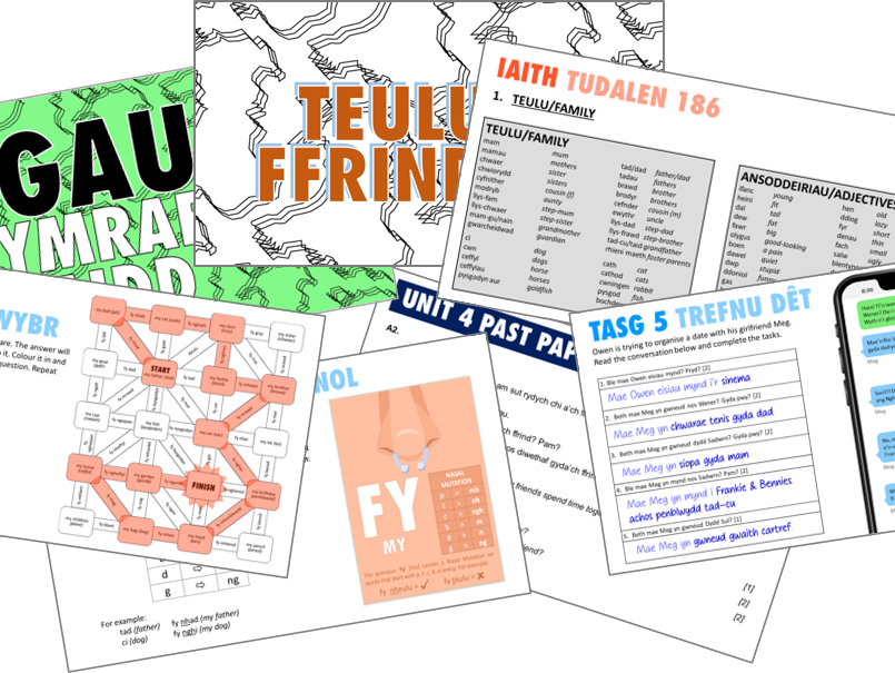 TGAU Cymraeg Craidd: PowerPoint ‘Teulu a Ffrindiau’/GCSE Core Welsh: ‘Family and Friends’ PowerPoint