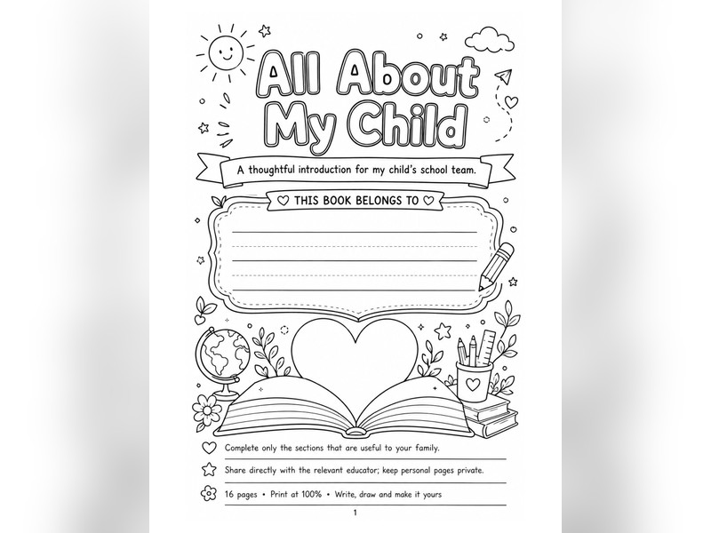 All About My Child - Parent Questionnaire