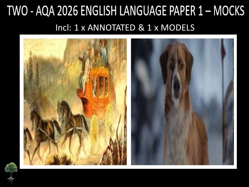 TWO - AQA PAPER 1 | 2026 FULL MOCKS | ANNOTATED | MODELS