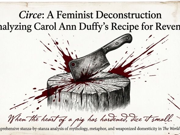 Circe by Carol Ann Duffy | Senior English Analysis Deck with Learning Activities