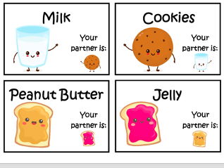 'Find a Partner' Cards (x32)