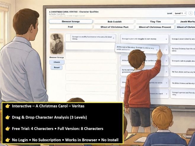 A Christmas Carol - Interactive Analysis (FULL VERSION)